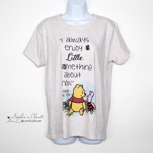 Disney Tops - Disney Winnie the Pooh Short Sleeve T Shirt XL